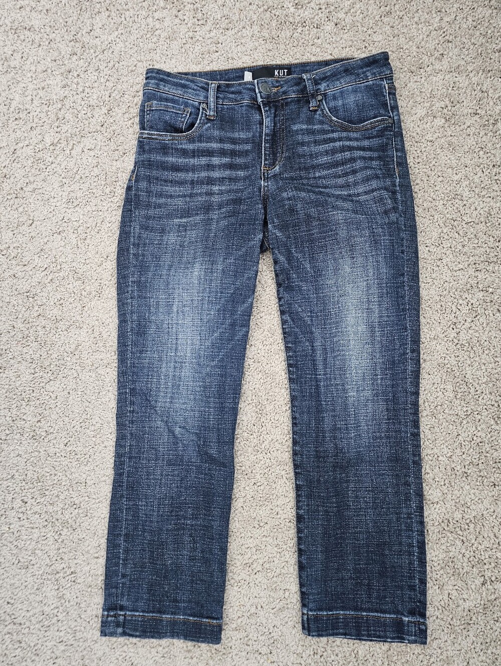 KUT from the Cloth Lauren Crop Straight Women's Jeans Size 4